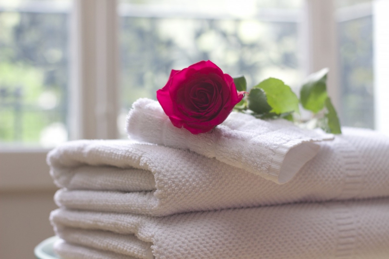 chambre-hote-ST JEAN CAP FERRAT-min_towel_rose_clean_care_salon_spa_white_bath-731641